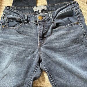 Wit & Wisdom Dark Blue Stretch Jeggings with Pull-On Waist Panel